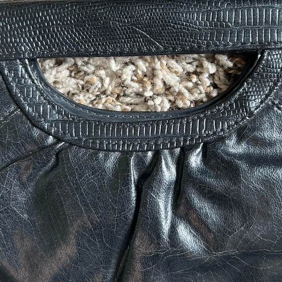 Azok Vintage Leather Clutch - Picture 9 of 15